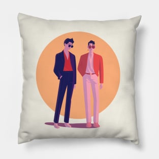 Lesbian Sistas Aesthetic Pillow