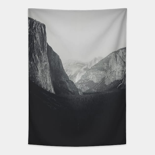 Yosemite Valley VI Tapestry by hraunphoto