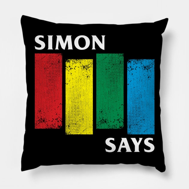 Simon Says Pillow by WMKDesign