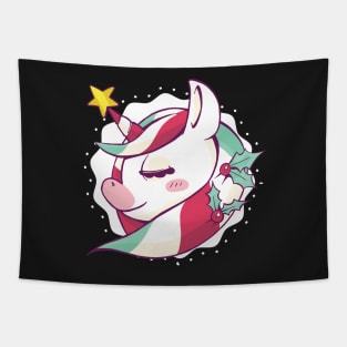 Unicorn Christmas gift idea Tapestry