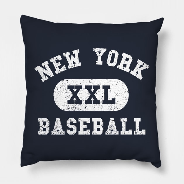 New York Baseball III Pillow by sportlocalshirts