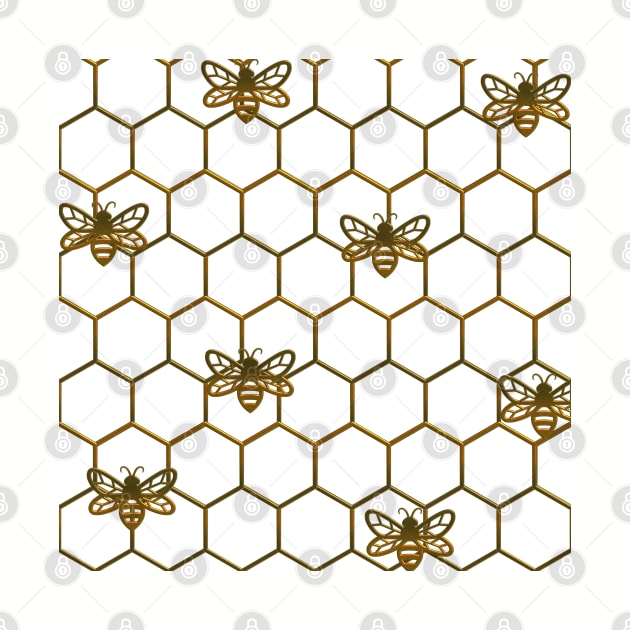 Honeybee Pattern by busines_night