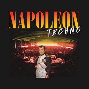 Napoleon Techno DJ T-Shirt