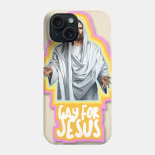 † Gay For Jesus † Phone Case