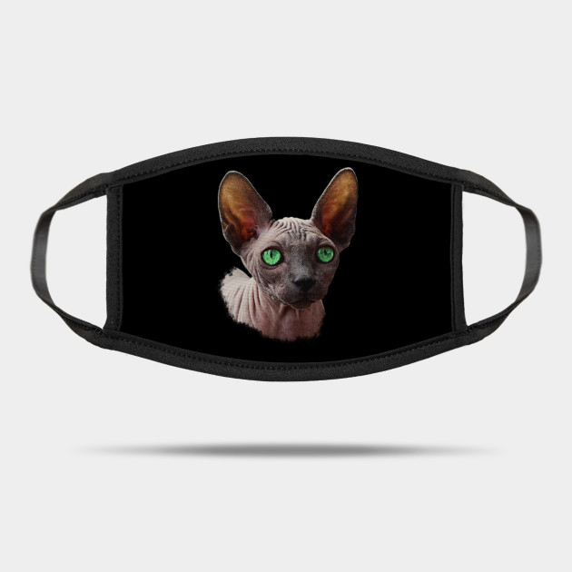 Naked Cat Sphynx Cat Sphynx Cats Mask Teepublic Uk