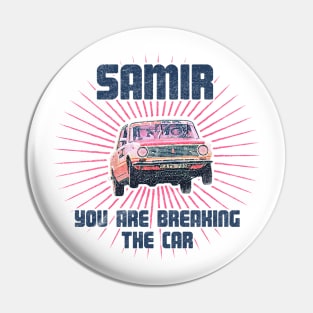 Samir Rally Car Pin