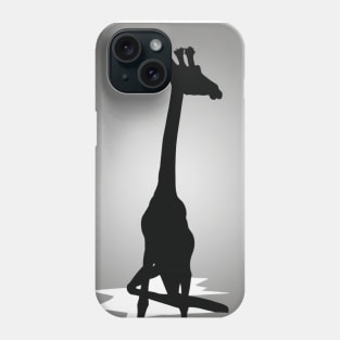 Girrafe Shadow Silhouette Anime Style Collection No. 156 Phone Case