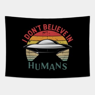 I Don't Believe in Humans Tapestry