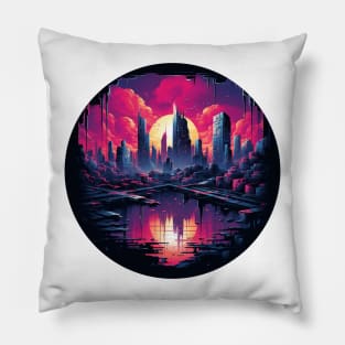 Cyberpunk City Ep.2 Pillow