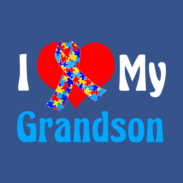 I Love My Grandson by epiclovedesigns