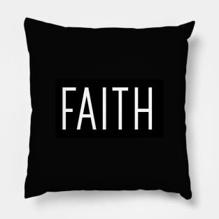 FAITH Positive Thoughts T-shirt Pillow