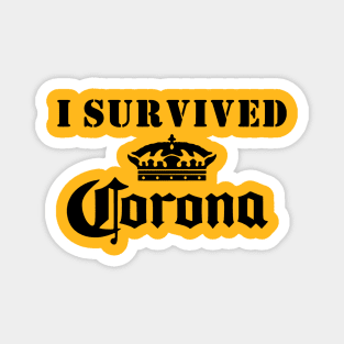 I Survived Corona Virus Magnet