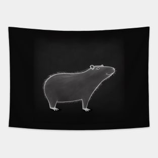Good Boy Capybara Tapestry