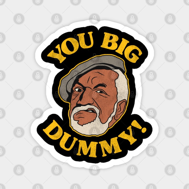 YOU BIG DUMMY! Magnet by darklordpug