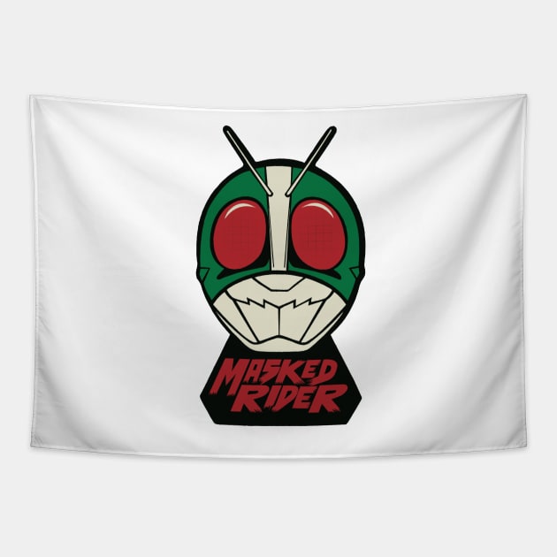 Masked Rider Tapestry by loveandlive