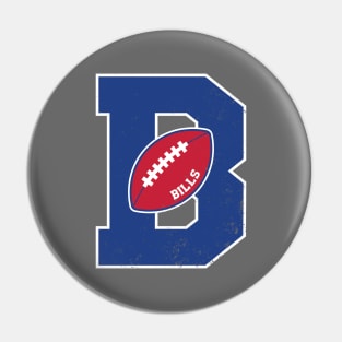 Big Bold Buffalo Bills Monogram Pin