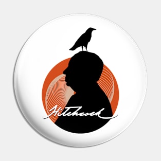 Hitchcock Bird by CRE8TVT Pin