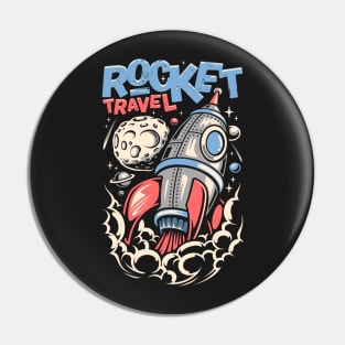 Rocket Travel Pin