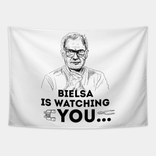 Bielsa is watching YOU v.2 Tapestry