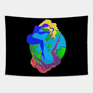 Earth Huggers Tapestry