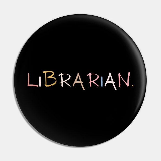 Librarian Pin by Perfect Spot