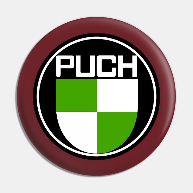 Puch logo (original) Pin by GetThatCar