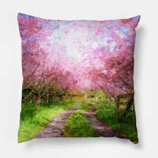 Cherry Blossom Lane Pillow