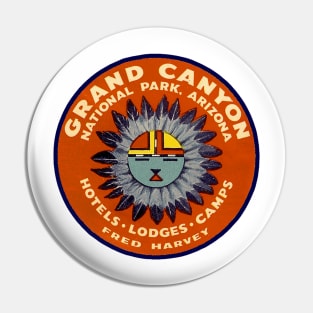 Vintage Grand Canyon National Park Logo Pin