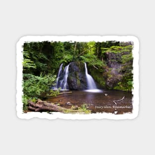 Fairy Glen Waterfall, Rosemarkie, Scotland Magnet