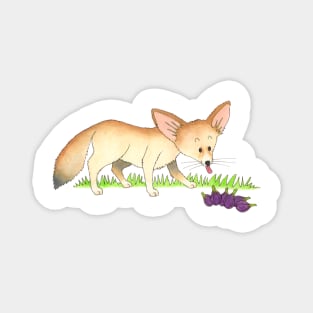 F is for Fennec Fox Magnet