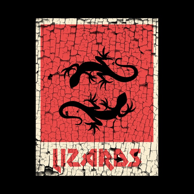 Vintage Lizards by ThyShirtProject - Affiliate