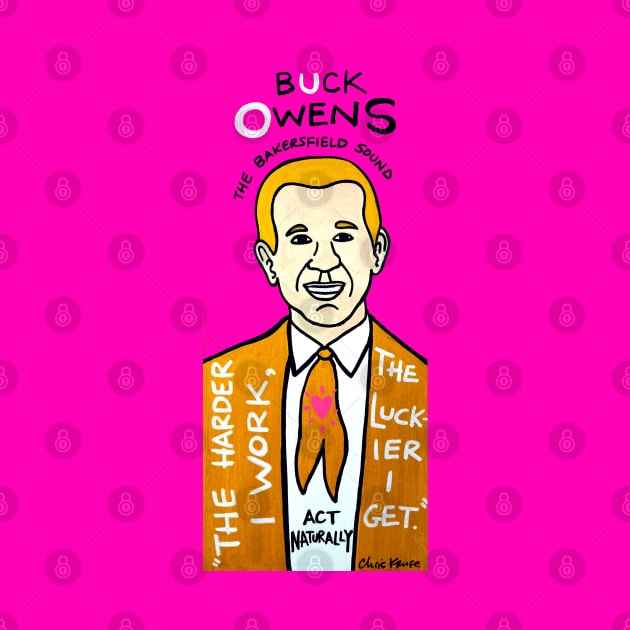 Buck Owens by krusefolkart