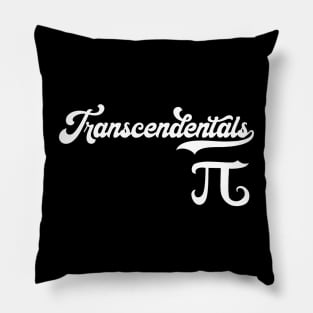 Team Transcendentals - Retro Mathlete Sporty Pi Pillow