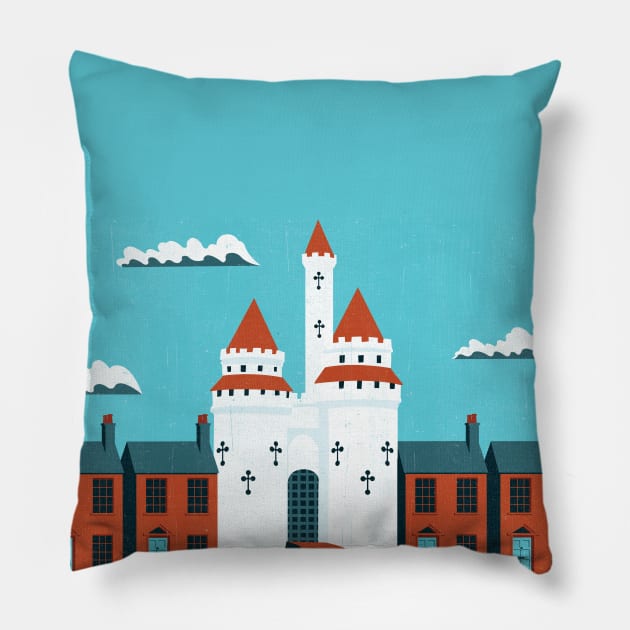 Castle Pillow by Neil Webb | Illustrator