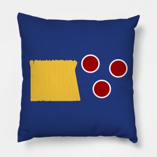 French Fries and Ketchup Pillow