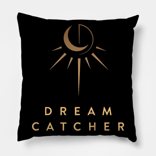 Dreamcatcher Logo Pillow by hallyupunch