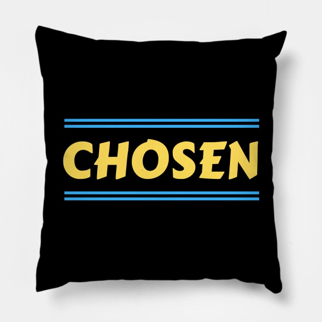 Chosen | Christian Pillow by All Things Gospel