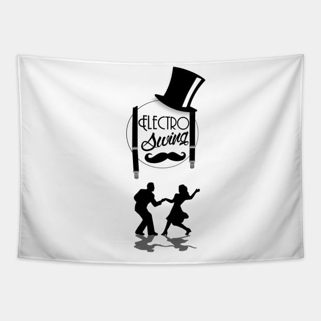 Danse swing Tapestry by Graph'Contact
