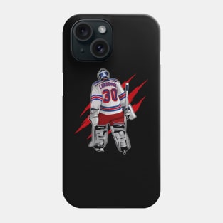 Henrik Lundqvist Skates #30 Claw Phone Case