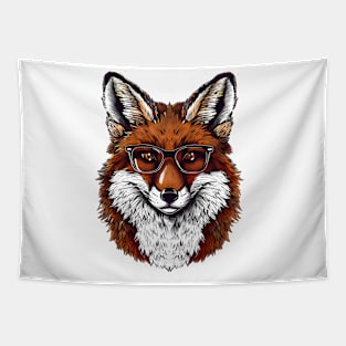 The Bookish Bandit: Foxy with Specs! Tapestry