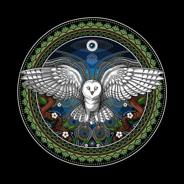 Ayahuasca Owl by underheaven