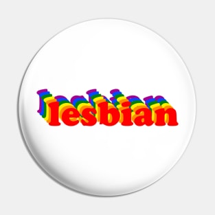 LESBIAN PRIDE LGBTIQ Pin