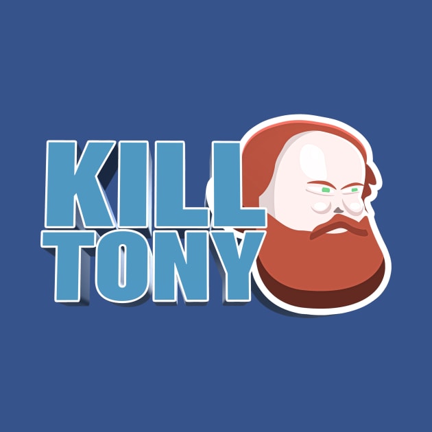 William Montgomery Kill Tony Fan Design Kill Tony Pin TeePublic