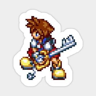 Fighting Sora Sprite Magnet