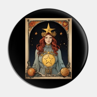 The Star Tarot Card Pin