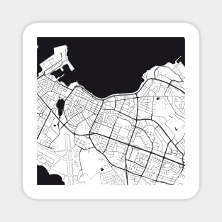 Reykjavik Map City Map Poster Black and White, USA Gift Printable, Modern Map Decor for Office Home Living Room, Map Art, Map Gifts Magnet