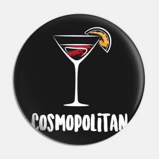 Cosmopolitan Cocktail Drink Pin