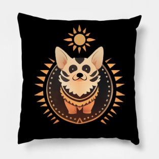 Corgi Sun God Pillow