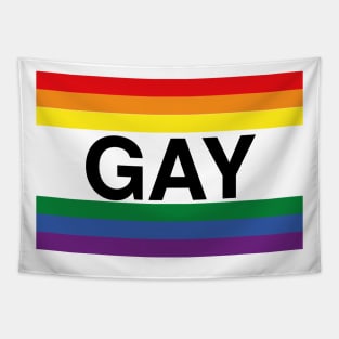 GAY PRIDE FLAG Tapestry