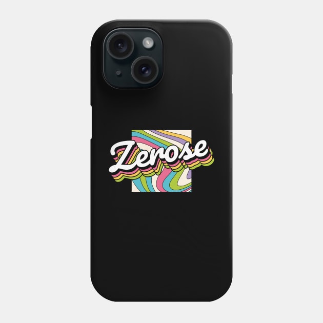 Zero base one zerose fandom name typography text | Morcaworks Phone Case by Oricca